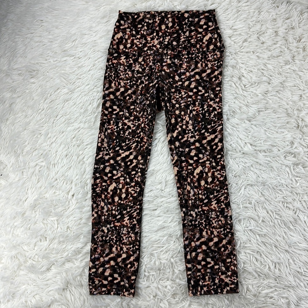 Lululemon Wunder Train High-Rise Crop 21" Motion Flux Multi - Picture 1 of 8
